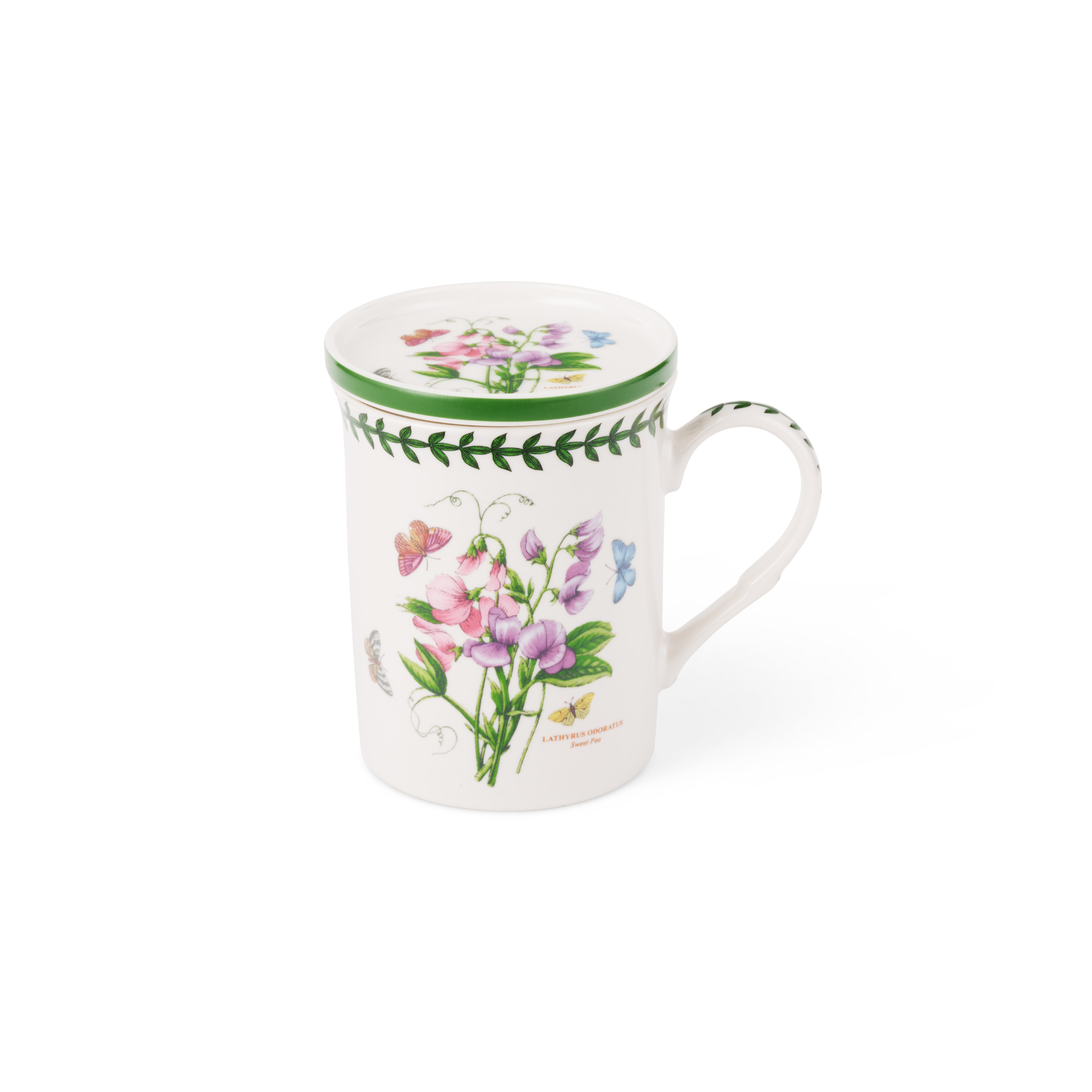 Botanic Garden Mug and Coaster Set (Sweet Pea) image number null